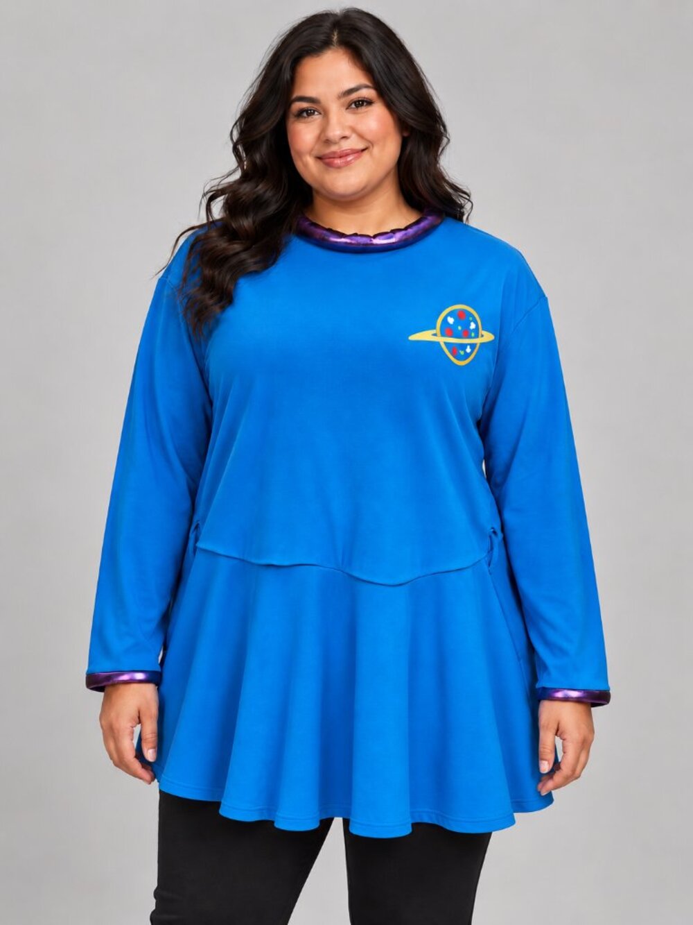 Disney Pixar Toy Story Alien Costume Dress 3X Pizza Planet Blue Halloween